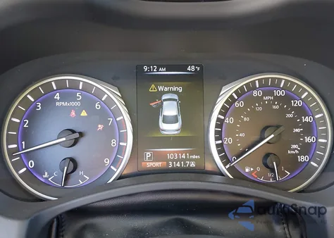 2017 Infiniti Q50 3.0T Premium from USA, damaged, VIN JN1EV7AR6HM830454